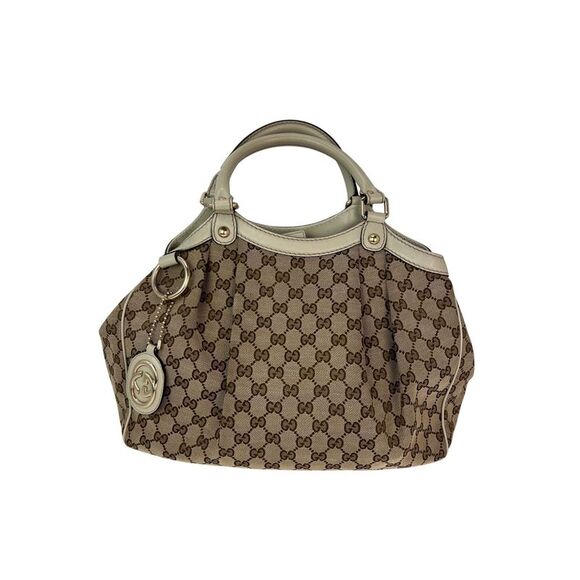 Gucci Sukey Guccissima GG Canvas Medium Hobo Shoulder Bag - Picture 1 of 10